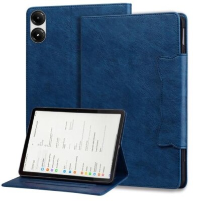 For Xiaomi Redmi Pad SE 11 2025 Cat Buckle Leather Tablet Case Cover