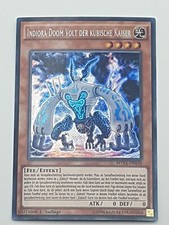 Yu-Gi-Oh! Einzelkarte Indiora Doom Volt der Kubische Kaiser bespielt