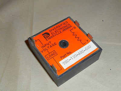 DIVERSIFIED ELECTRONICS  TSC-120-ARC-600 timer (NOS)