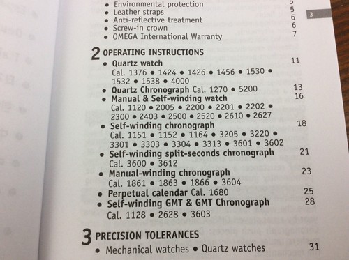 Omega Operating Instructions Manual Book + Free Shipping - Picture 4 of 12