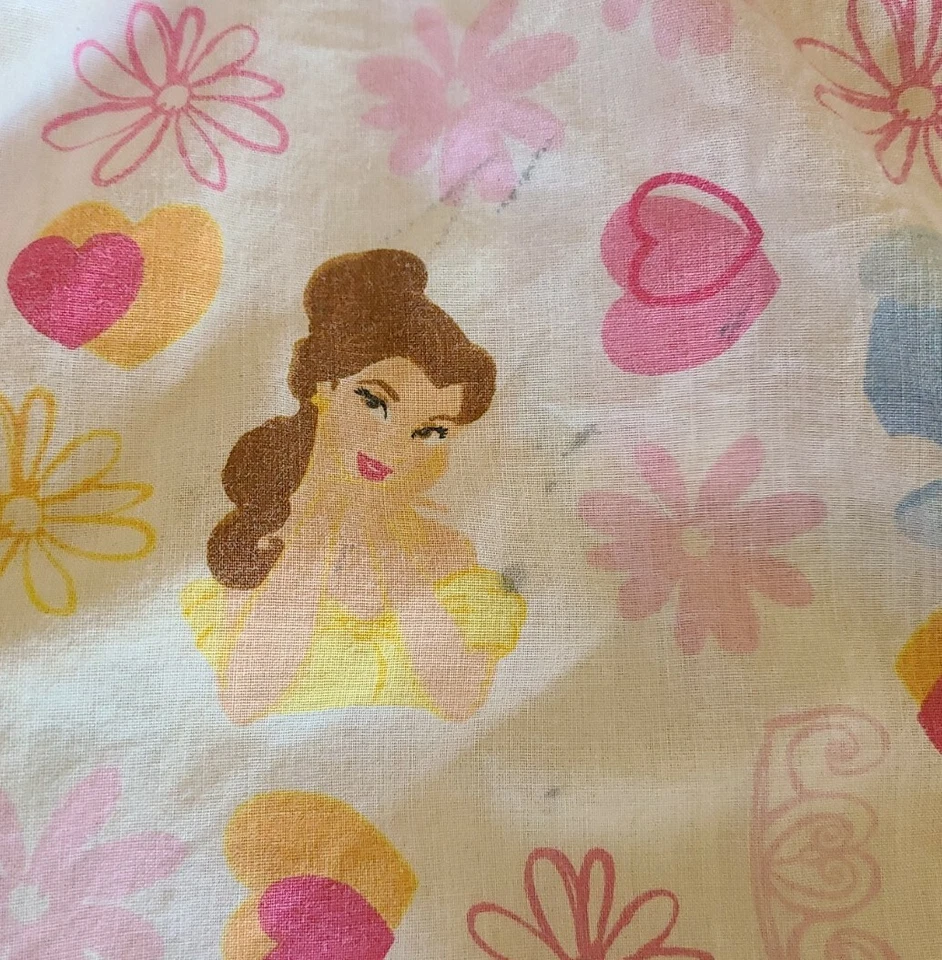 Sábana bajera ajustada para cuna de princesas Disney para jóvenes  Foto 4 de 4