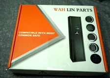 Gun Safe Lock Replacement with Swing Bolt Black Keypad Safe Electronic Lock