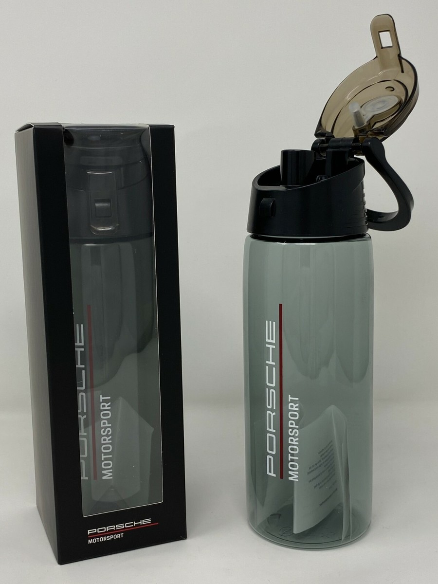 Botella De Agua Original Porsche Motorsport – 735 Ml, Transparente, Perfecta Para Fans De Porsche