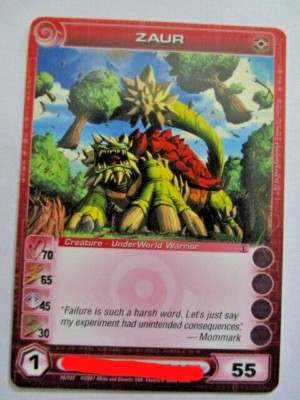 Chaotic Zaur LP Common Creature Used Code!
