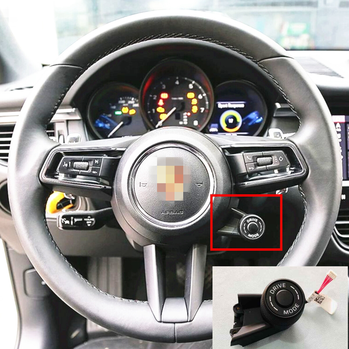 New Steering Wheel Sc Control Module Switch Button for Porsche 911