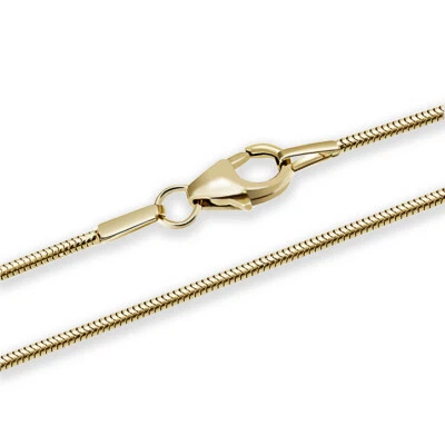 Goldmaid Schlangenkette Halskette Gelbgold 750 Länge 45 cm - Bild 1 von 4