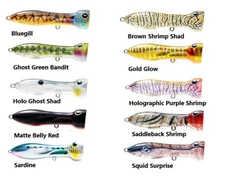 Nomad Design Chug Norris 50mm Floating Fishing Lures - Choose Colour BRAND NEW @