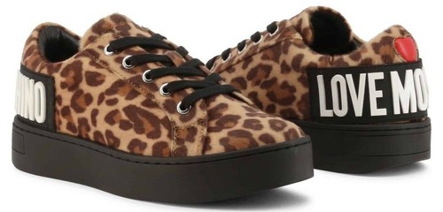 leopard casual sneakers