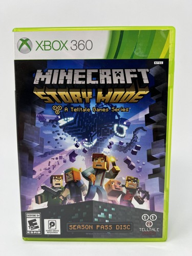Minecraft Story Mode Season Pass Disc Microsoft Xbox 360 Game Case Ebay