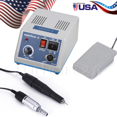 #ad STRONG MARATHON N3 Handle 35000rpm Electric Nail Drill Micro Motor $58.90