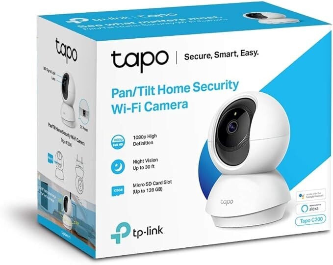 Caméra surveillance WiFi intérieure i200 blanche avec détection humaine - 3