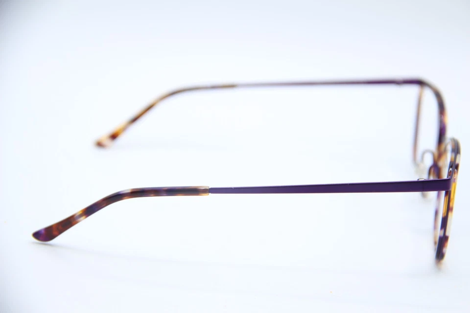 NUEVAS GAFAS PRODESIGN DINAMARCA 3184 C. 3024 HABANA PÚRPURA MARCO AUTÉNTICO 50-19 Foto 4 de 4