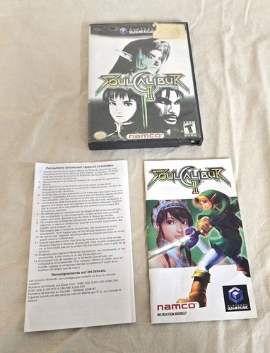 Jeu Soulcalibur 2 Complet Pour Nintendo GameCube Version Japonaise - Bon état