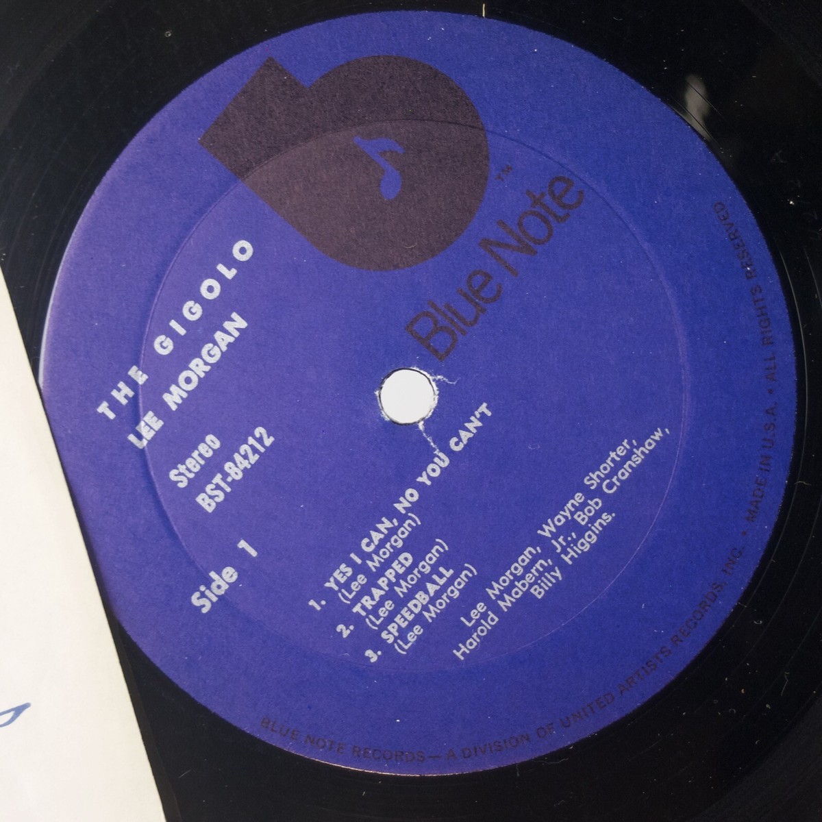 LEE MORGAN: The Gigolo US Blue Note 84212 Jazz Vinyl LP '73 HEAR