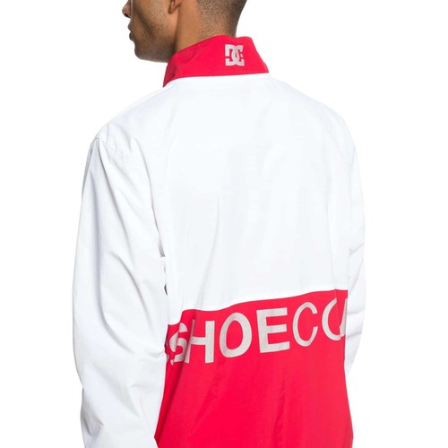 DC Shoes Patín Chándal con Cremallera Chaqueta - Blanco - Imagen 4 de 8