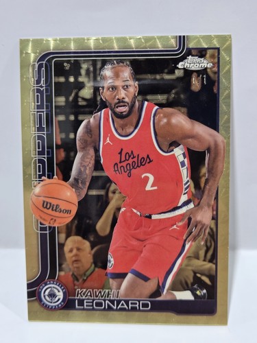 2025 Topps Chrome Kawhi Leonard Superfractor 1/1 One of One #44