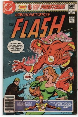 THE FLASH #290   ORIGIN OF FIRESTORM   DON HECK COVER ART   NEWSSTAND VARIANT