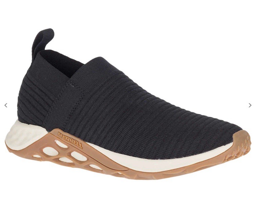 Merrell Range AC+ scarpe senza lacci donna taglia 7 nero gomma ammortizzate ad aria