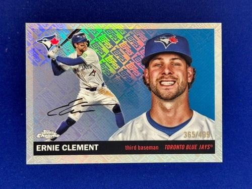 Ernie Clement 2026 Topps Chrome Ernie Clement #124 Refractor