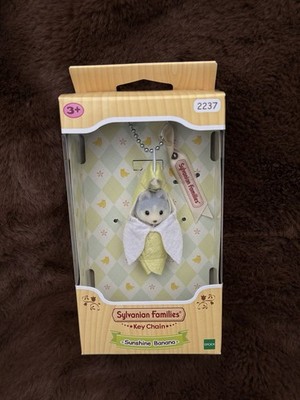Husky Wolf Baby Bananen Kostüm Keychain Sylvanian Families Family Calico Critter