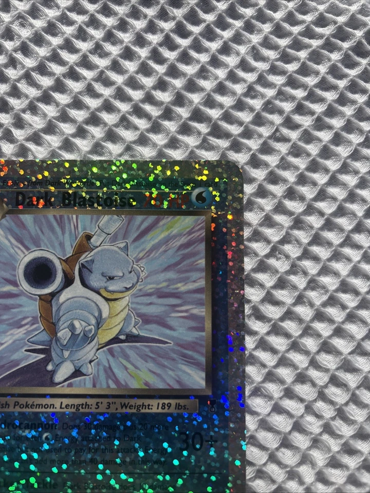 Dark Blastoise S2/S4 Legendary Collection Jumbo Oversized BoxTopper Pokemon Card - Image 3 of 4