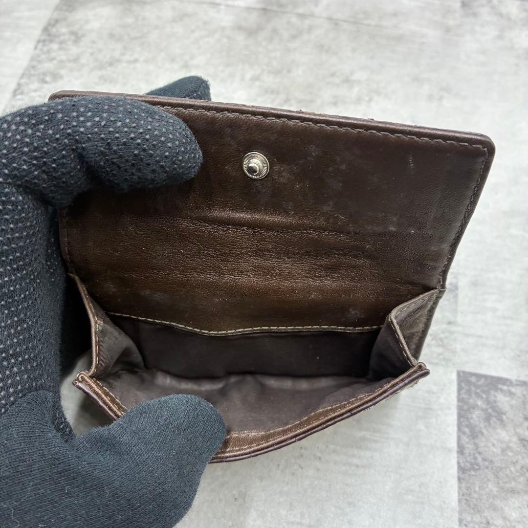 Coach Soho patchwork tri-fold compact wallet - image 11