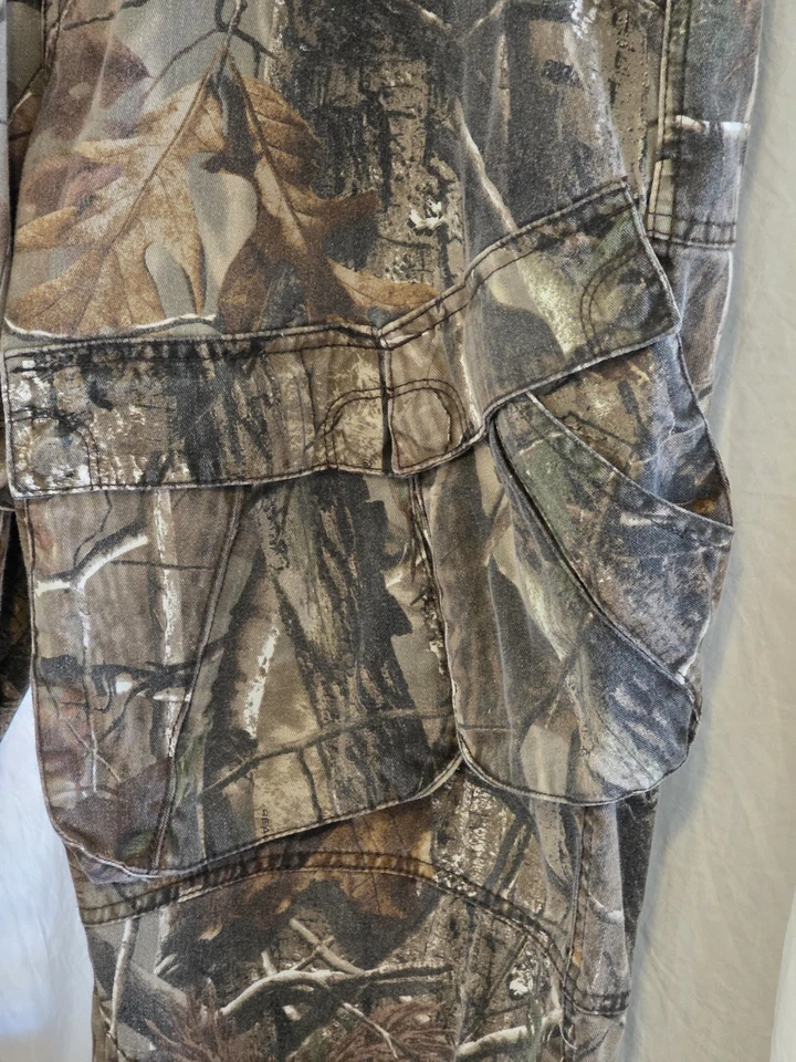 Scent Blocker Pants Mens Large Brown Camo Bone Collector Hunting 9 Pocket - Image 3 of 4