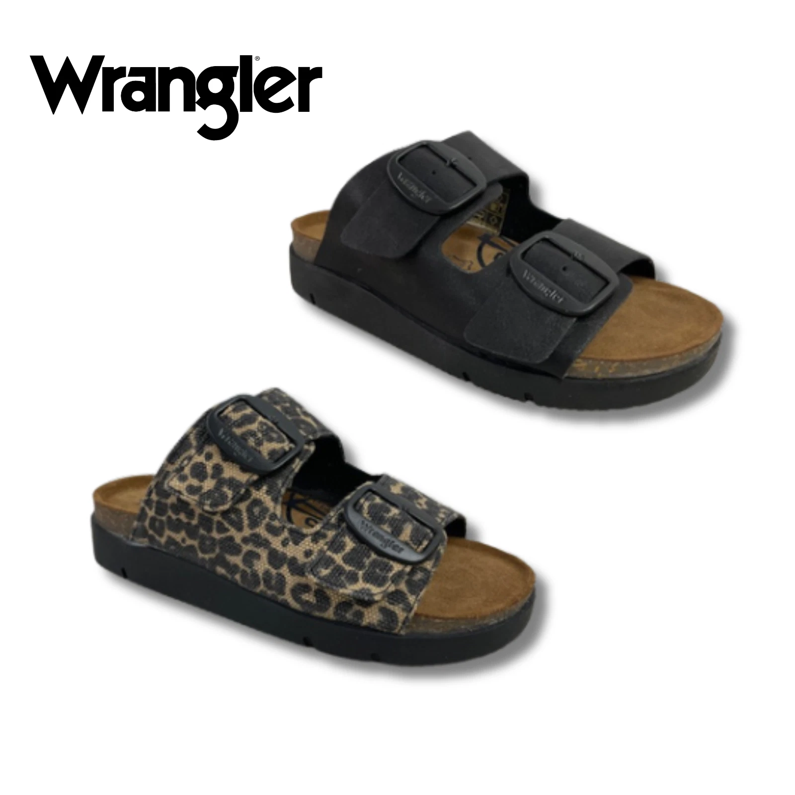 Ladies Wrangler Double Strappy Adjustable Summer Sandals Shoes