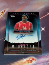 2023-24 Topps Midnight Stroke of Midnight Autographs De'Andre Hunter AUTO