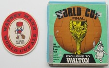 1966 WORLD CUP FINAL MEMORABILIA THE OFFICIAL 8MM FILM AND WATNEY MANN BEER MAT