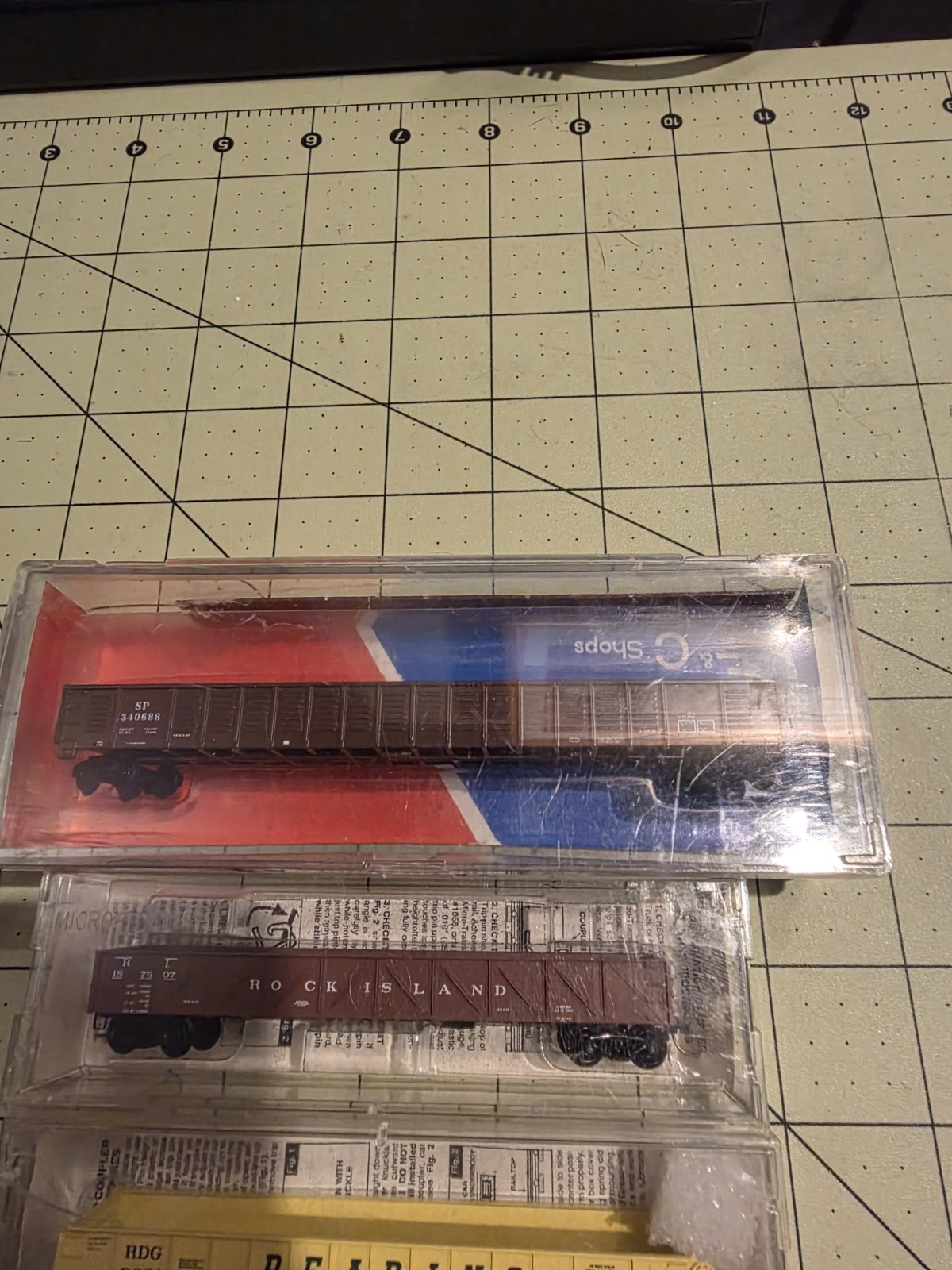 Freight Train Color 6x N Scale Micro-trains/E&C Shop Various Gondola Freight Car Lot | eBay