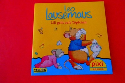 Pixi **LEO LESEMAUS  Lili geht aufs Töpfchen*Kita, 3,4,5,6 Jahre Mini Bilderbuch