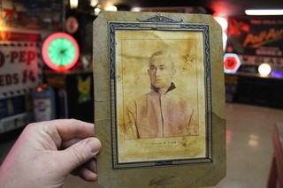 SCARCE 1920s TYRUS TYE COBB DETROIT TIGERS PICTURE SOUVENIR CARDSTOCK BASEBALL