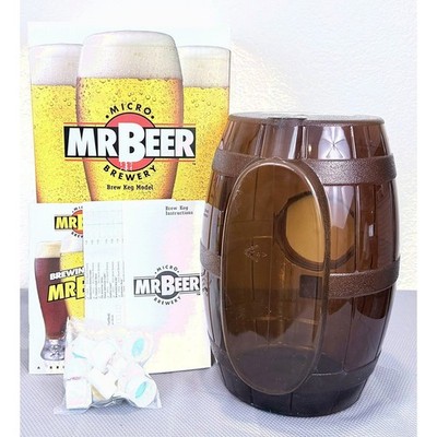 Vintage Mr Beer Micro Brewery Home Kit 2 Gal New Open Box West Coast Pale Ale