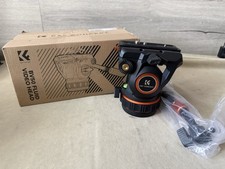 K F CONCEPT BV50 Professional Lightweight Silky-Smooth Fluid Tripod Head Mount