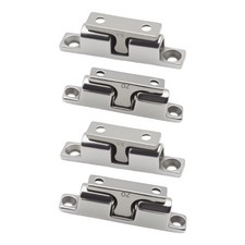 2 Pcs Utility Cabinet Fastener Hardware Metal Retainer 43/70mm for Storage Use