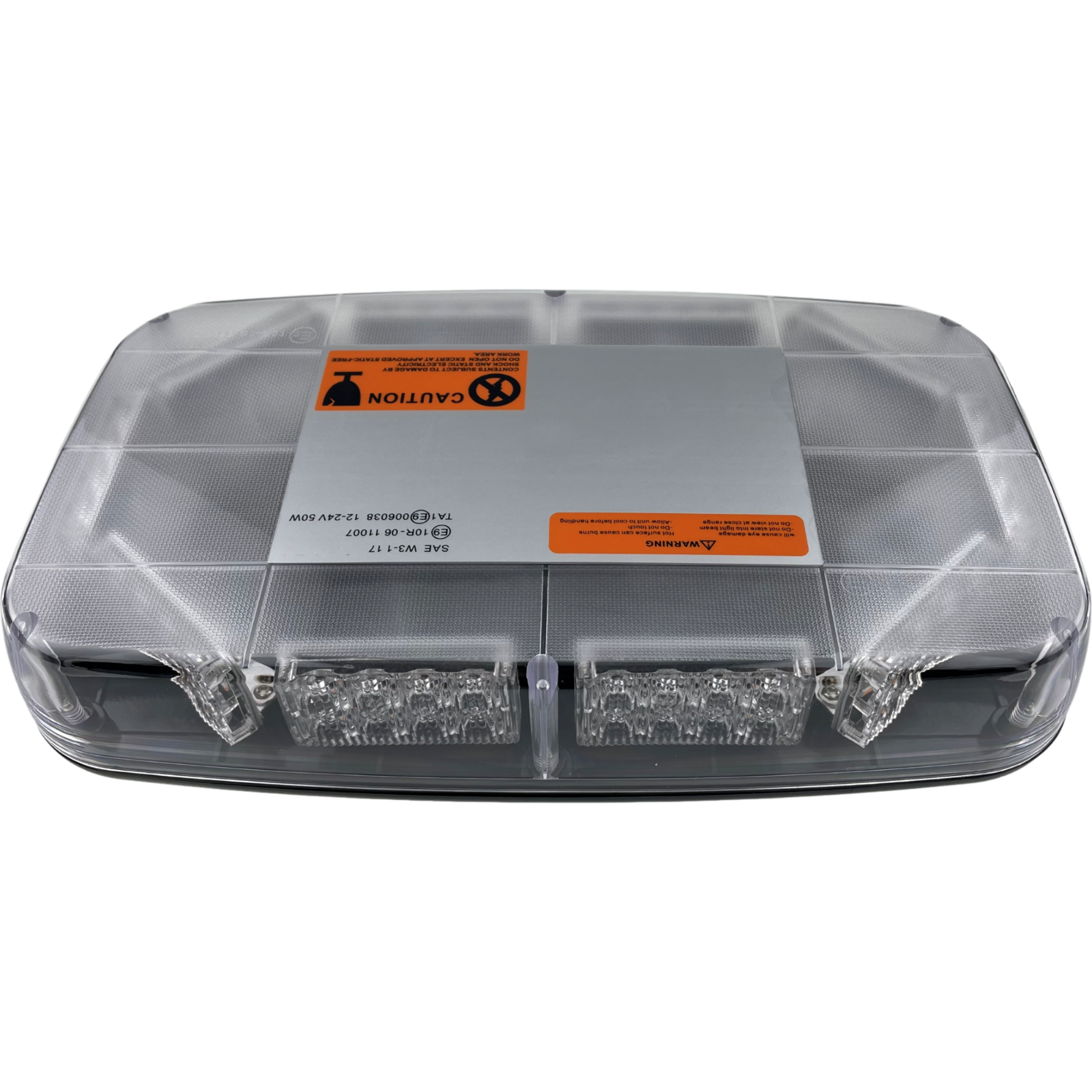 LED Amber Flashing Mini Light Bar Magnetic for Bin Lorry Refuse Wagon Strobe