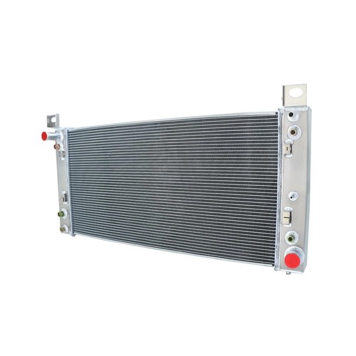 For Chevrolet Silverado GMC Sierra Yukon 1999-2013 V6 V8 28" Aluminum Radiator - Foto 7 di 7