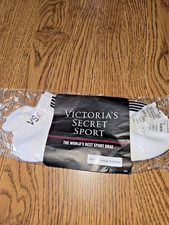 Victoria's Secret White Sport Socks NIP