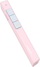 Wireless Presentation Clicker Remote Pointer for PowerPoint Presentations Pink