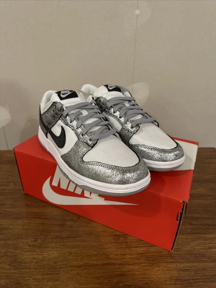 Preços baixos em Nike Dunk Low Metallic Silver W | eBay