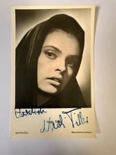 Nadja Tiller Autogramm original signiert Ufa Filmfoto selten Vintage