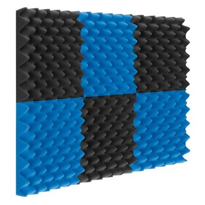 1X(12er Pack Akustikschaumstoff Platten Eierkiste Schaumstoff Schallschutz Polsterung 1 ZollX123698