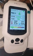 EG Air Quality Monitor, Formaldehyde Detector, Temperature & Humidity Meter VG 