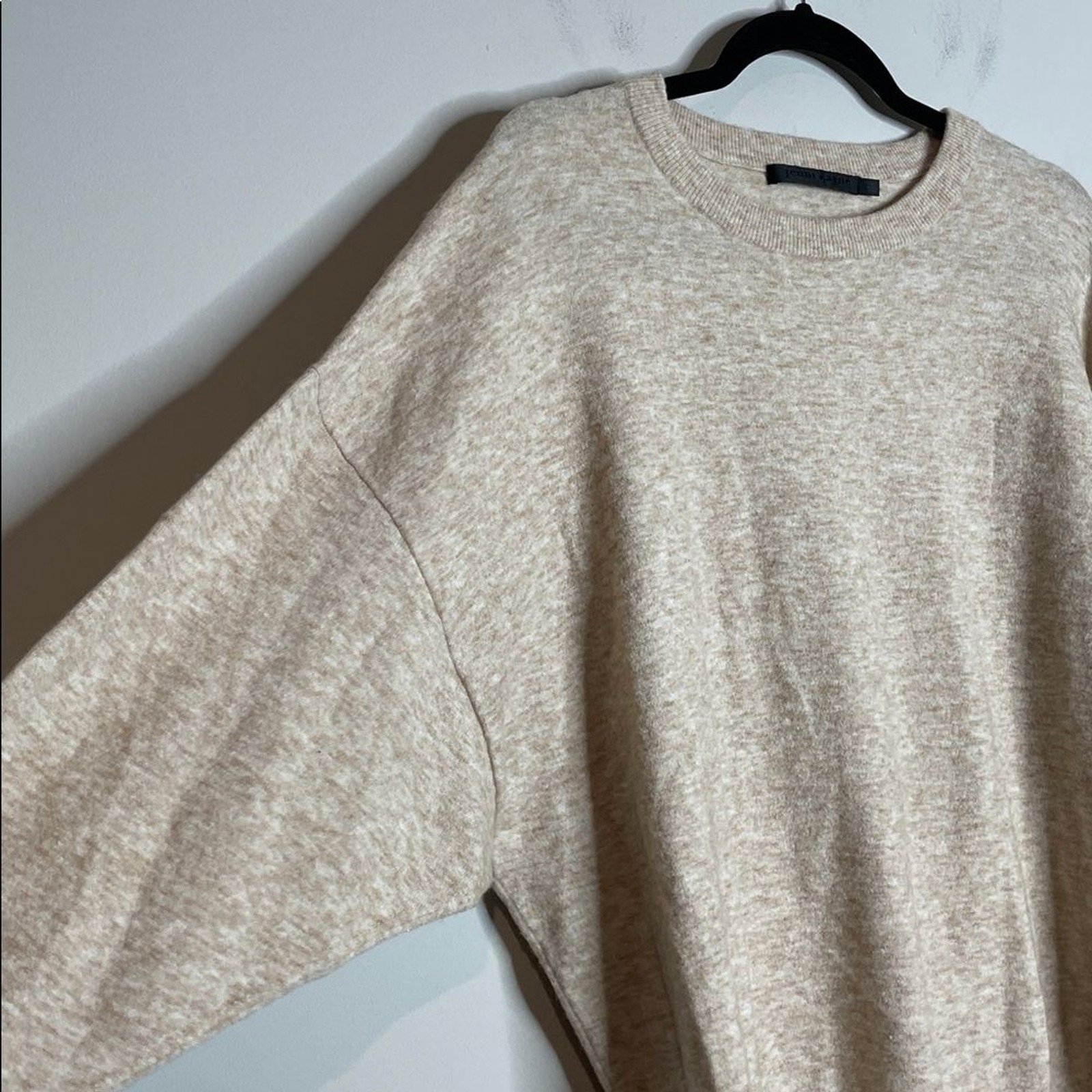 Jenni Kayne Women’s Oversized Creckneck Tunic Sweater Size Medium Wool Blend