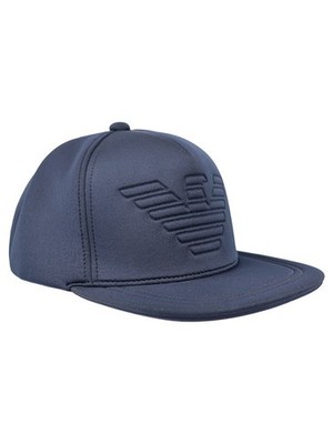 EMPORIO ARMANI Herren Men Mütze Kappe Cap Baseball Hat Dunkelblau Navy UVP: 70 