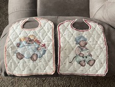 Vtg Baby Bib Panels That s my baby bib panels DIY Vintage Quilted