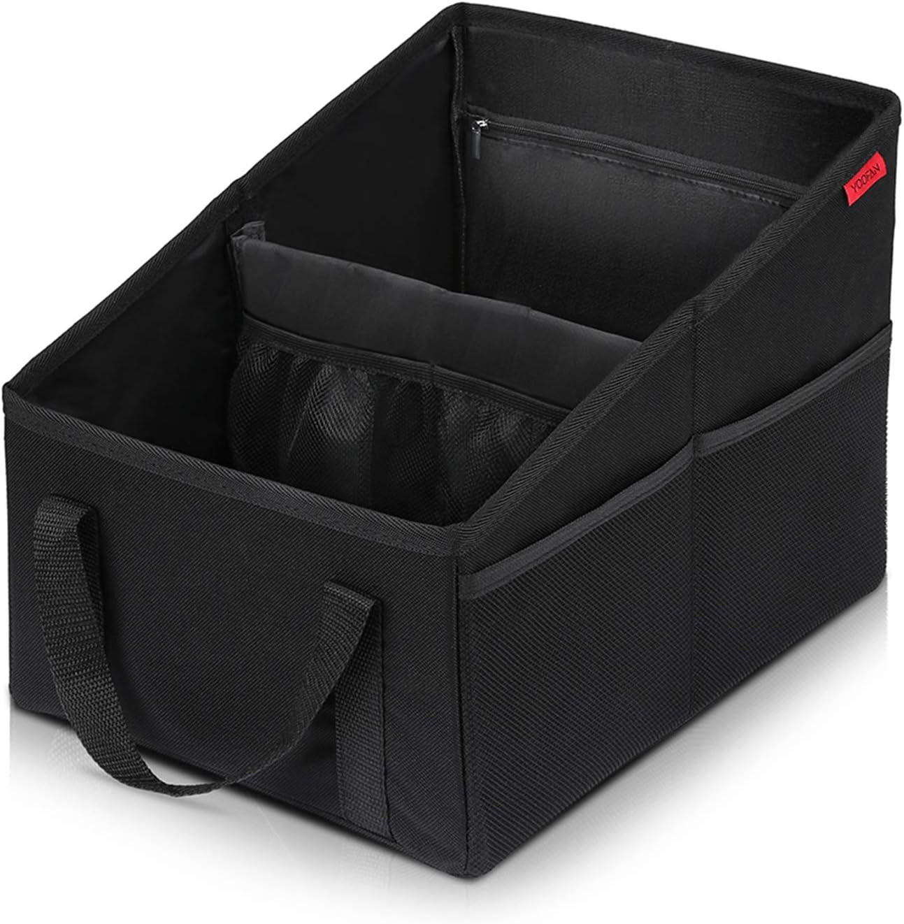 Organizzatore Seggiolino Auto per Sedile Anteriore E Posteriore, Con Portabicchi