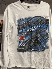 Eldora Speedway T-Shirt World 100 Sprint Car Racing Adult Large 52th Annual 2022