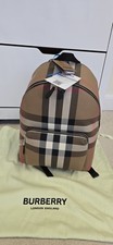 Burberry Backpack (Jeff' Signature Check Beige) BRAND NEW